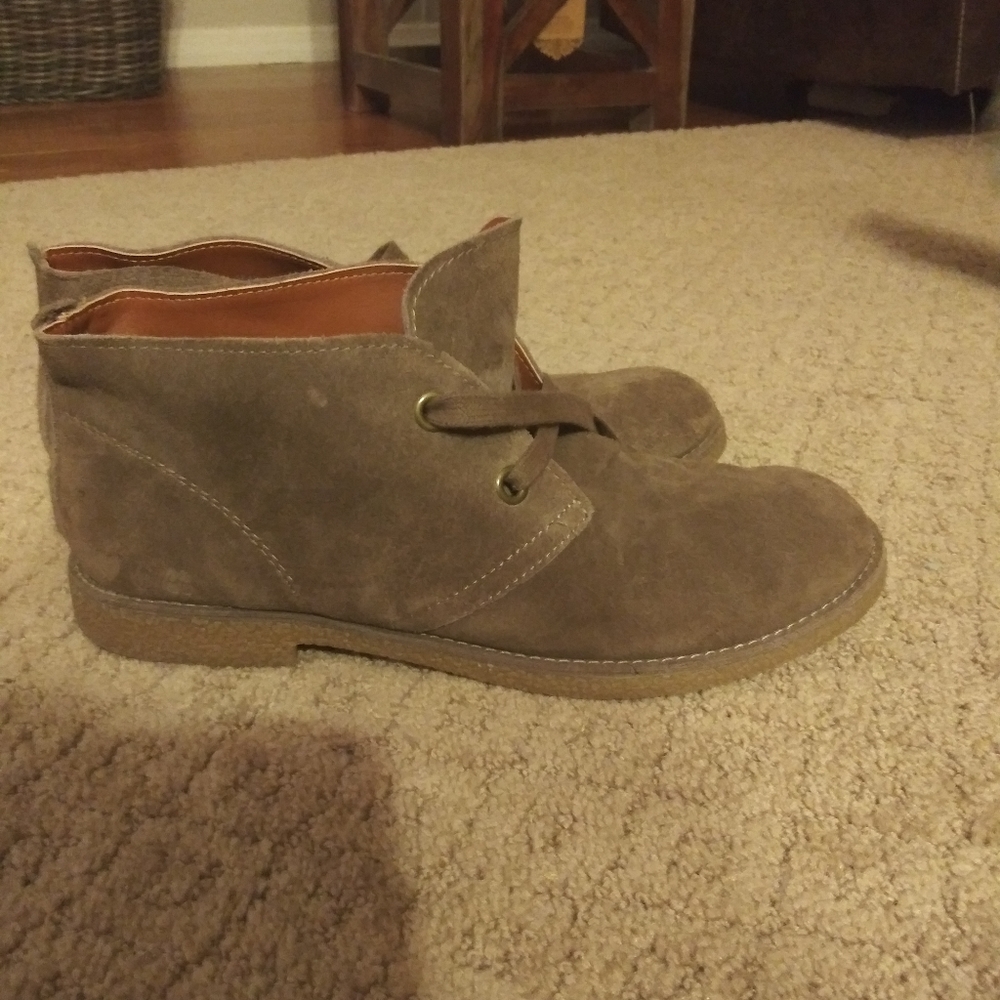 Suede Booties
